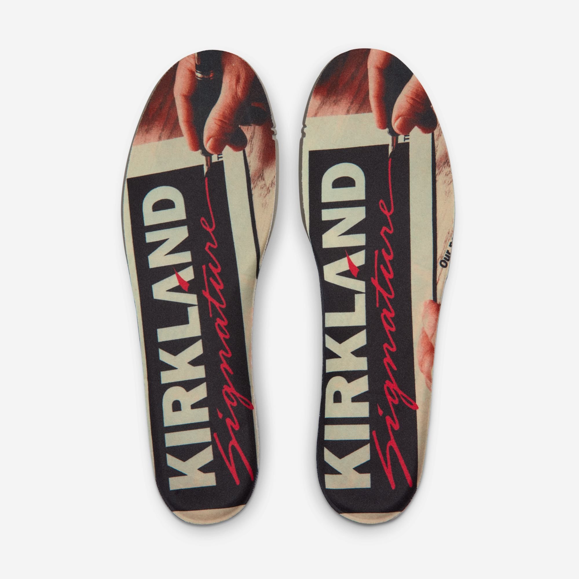 Kirkland Signature x Nike SB Dunk Low in hand