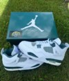 Air Jordan 4 “Oxidized Green” In-Hand Look