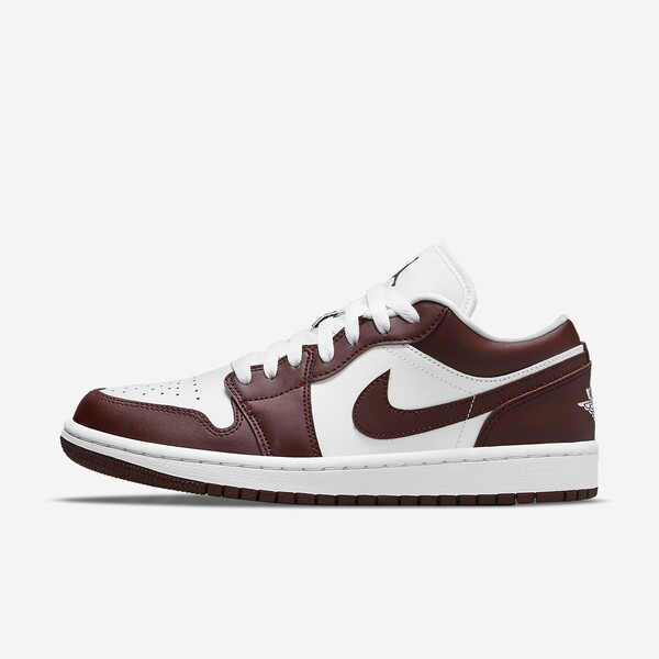 brown and red jordan 1