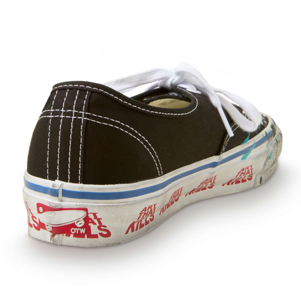 Gallery Dept. x Vans Authentic Reissue 44 "Art That Kills Black" (VN000EEUBLA) Release Date