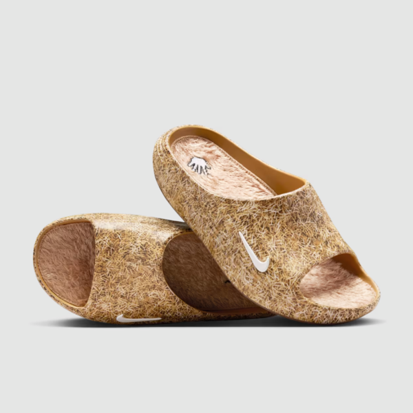 .SWOOSH x Nike ReactX Rejuven8 Slide "Wheat" Touch Grass Pack (IR0860-700) Release Date