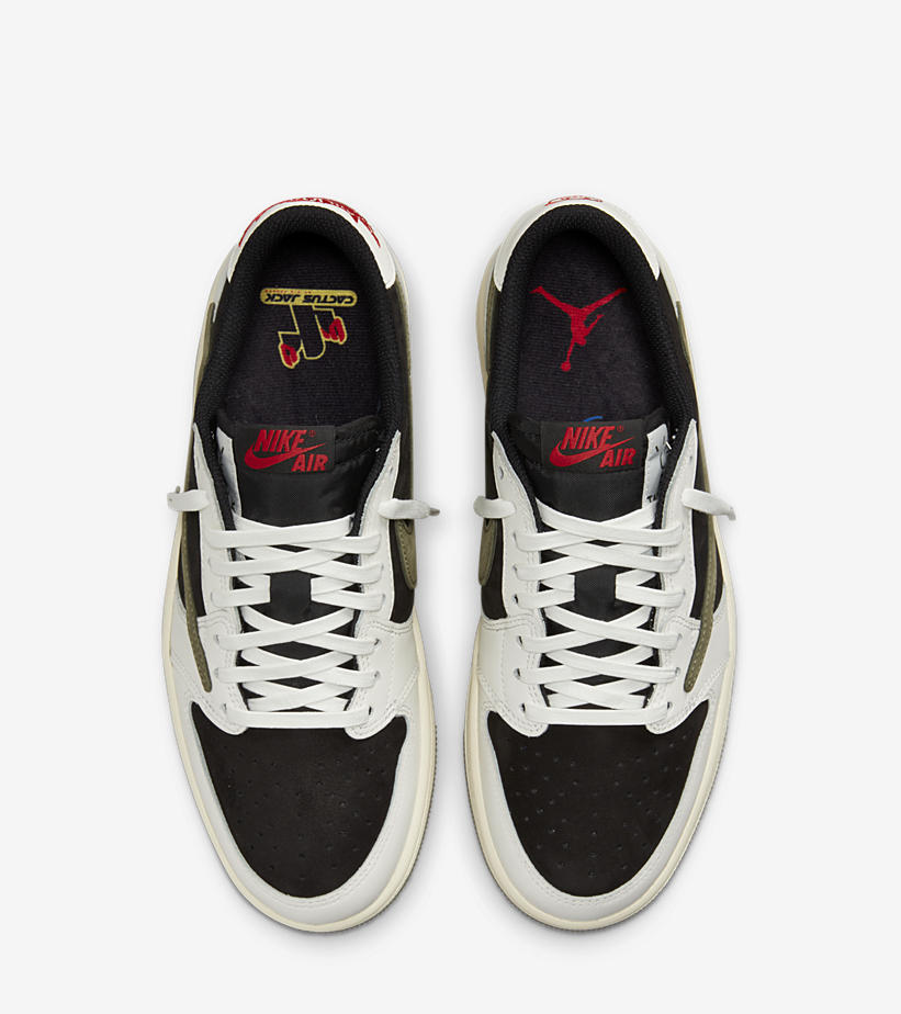 Travis Scott x Air Jordan 1 Low "Olive" (W) | Official Images 2