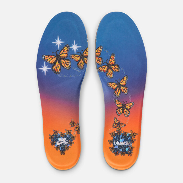 Bluetile x Nike SB Dunk Low "Monarch Butterfly" (IQ1323-001) Release Date