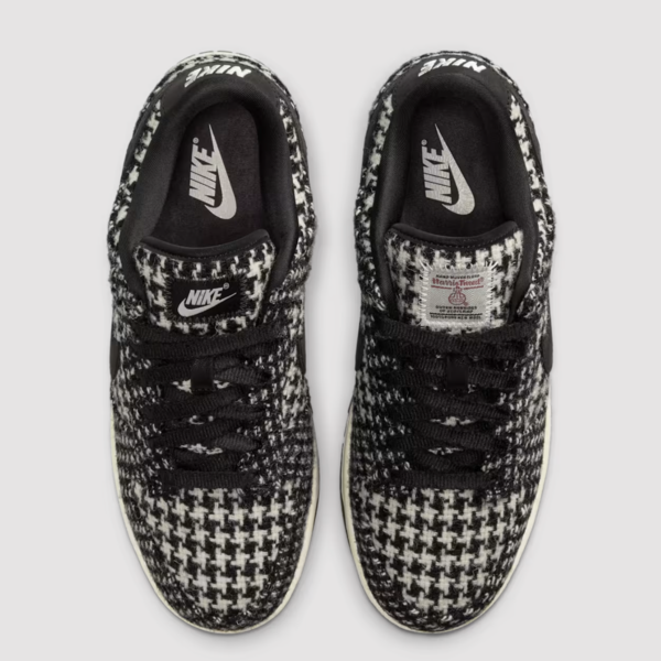 Harris Tweed x Nike Dunk Low "Black Phantom" (W) (HQ5036-901) Release Date