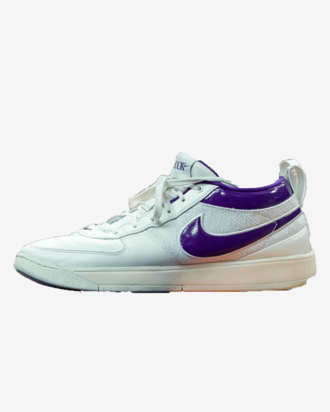 Nike purple metallic hotsell