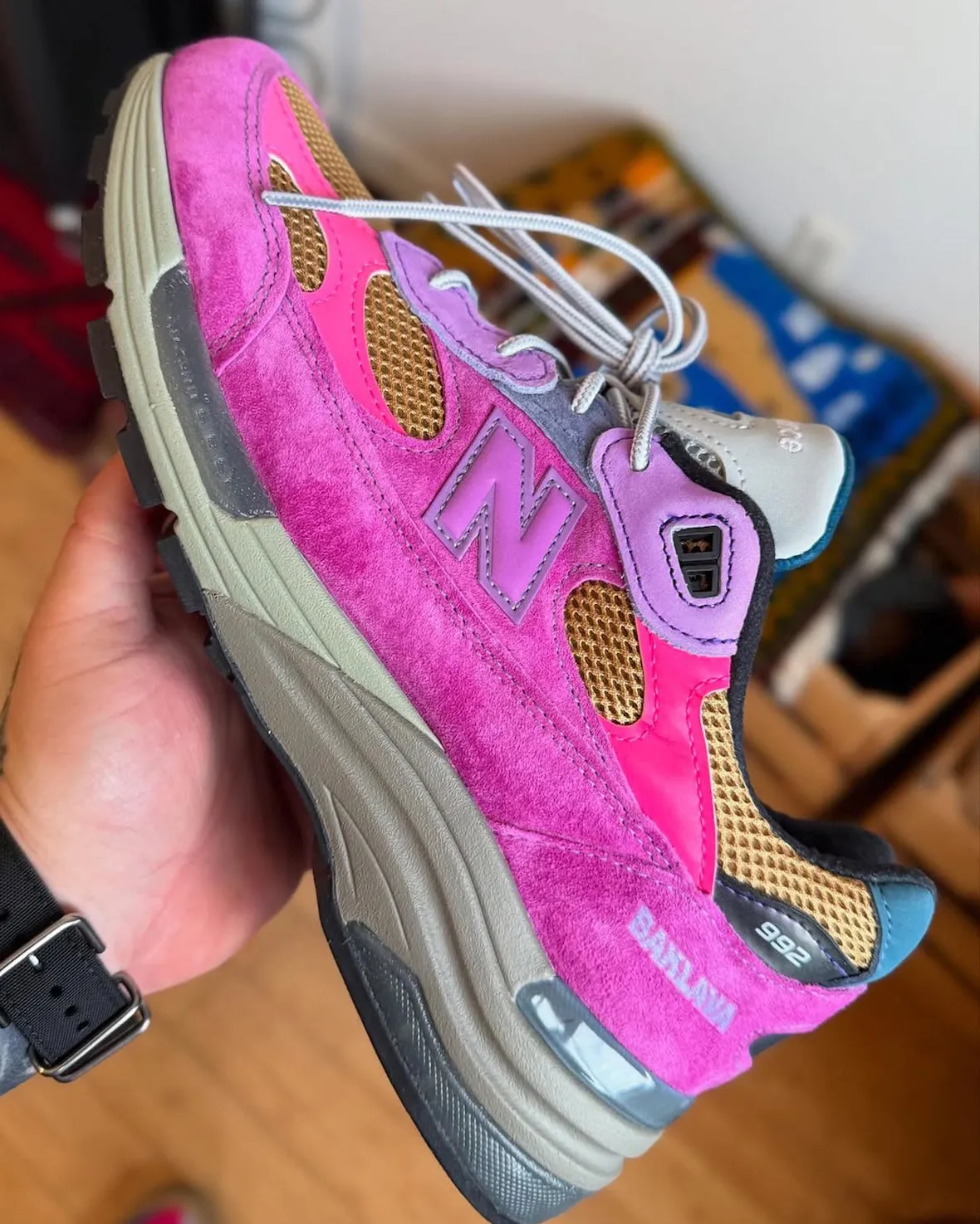 Action Bronson New Balance 992 Digitalis Purpurea Action Bronson New Balance 992 Digitalis Purpurea