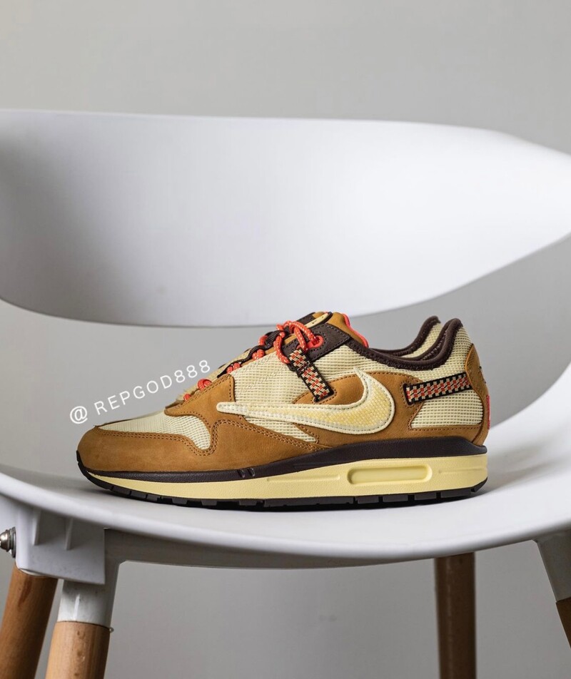 travis scott nike air max 1 wheat