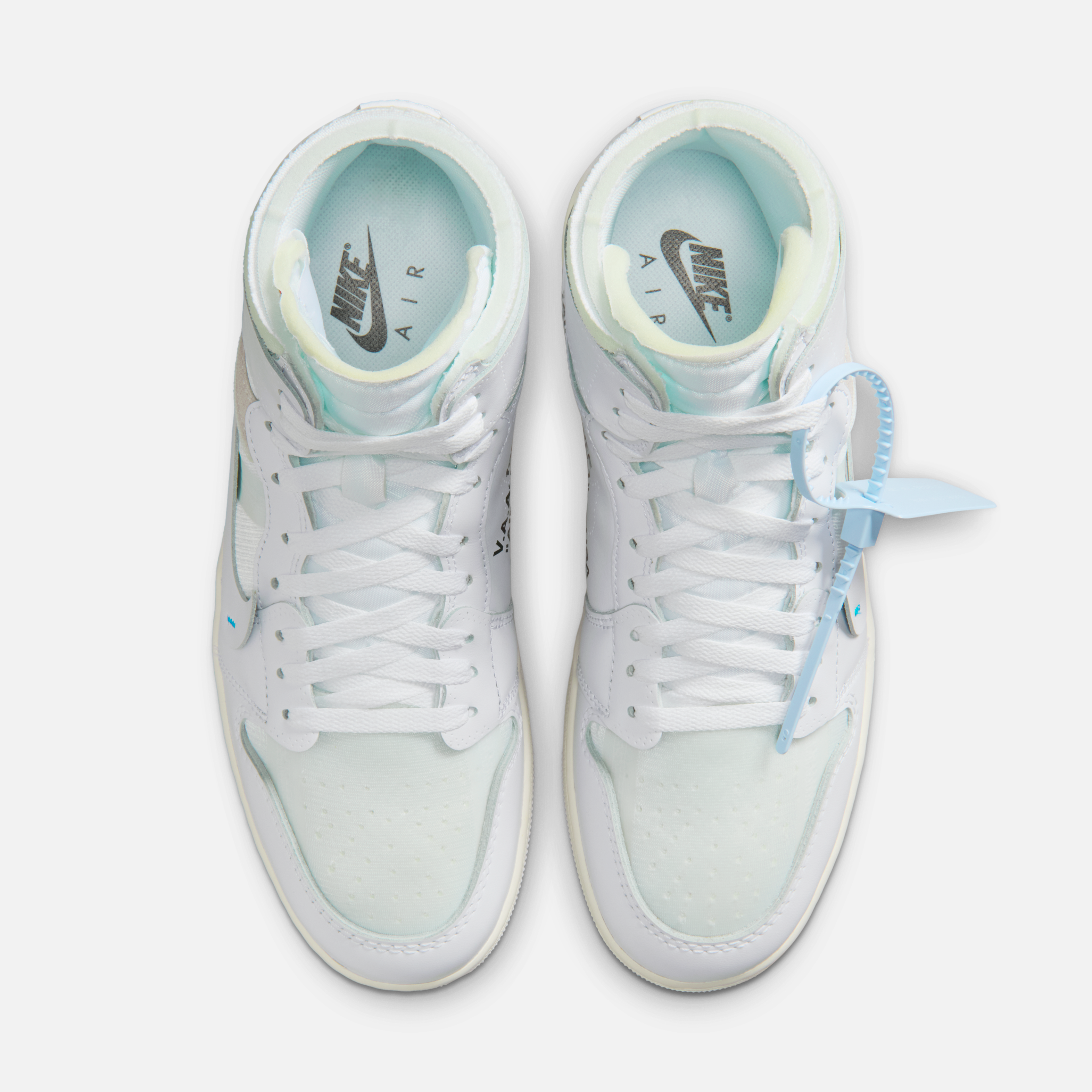 Virgil Abloh Archive Air Jordan 1 High Alaska official look