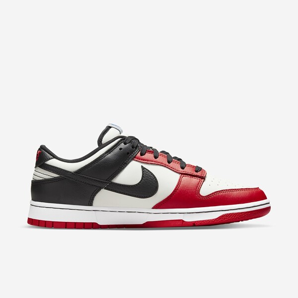 Nike, Shoes, Nike Dunk Low By You Chicago Shoes Mens Size 3 Sneakers  Black Red Fn569900