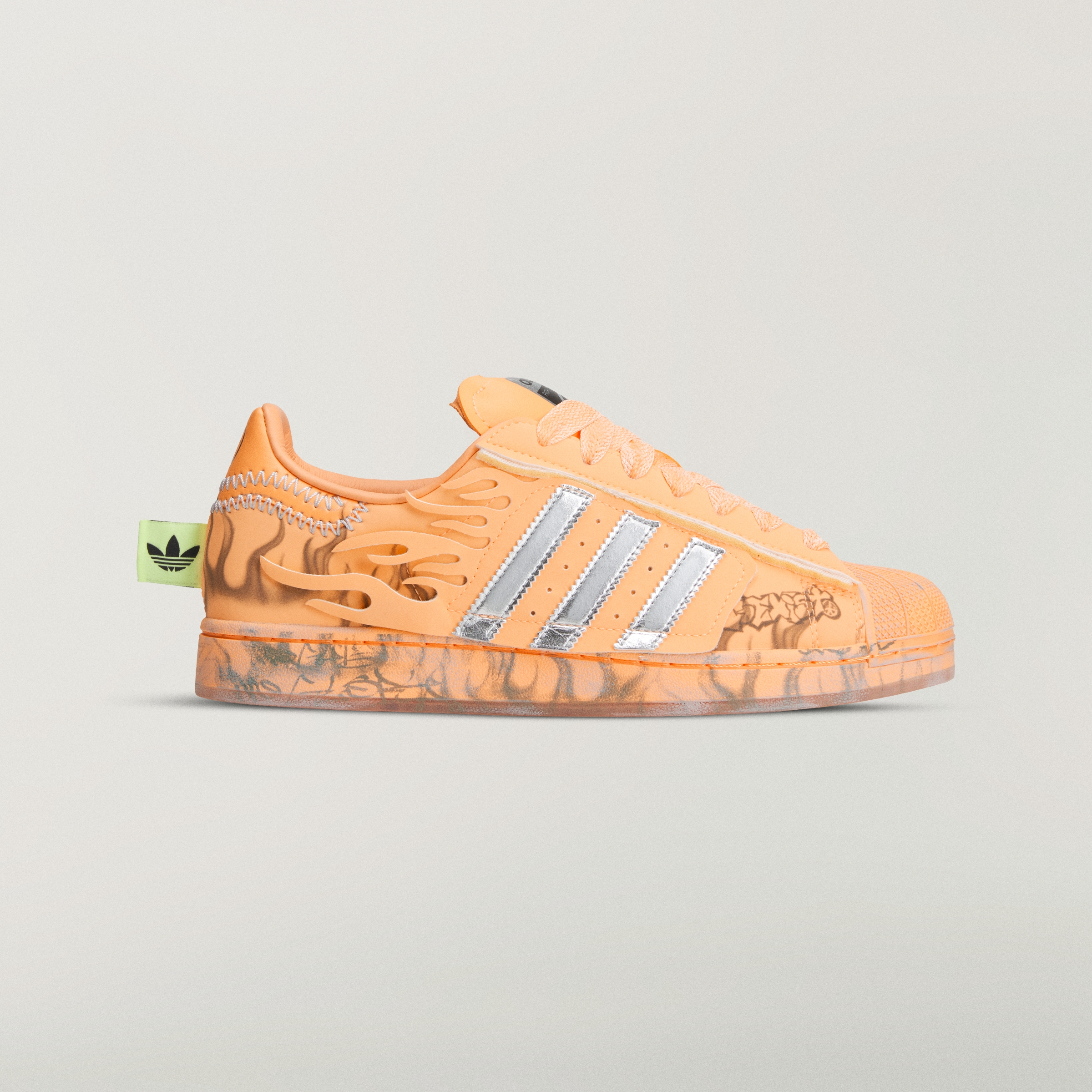 Hellstar x adidas Superstar “Hazy Orange”