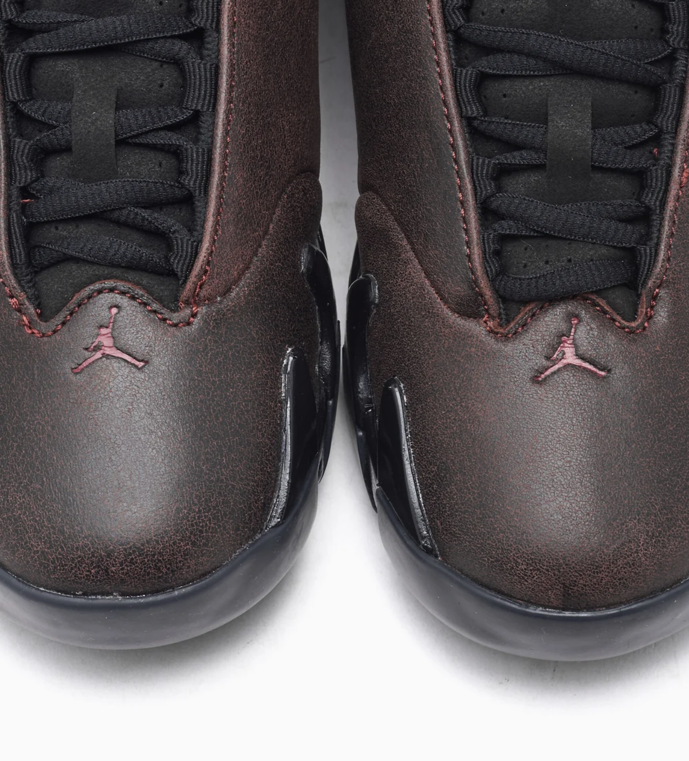 Mowalola Air Jordan 14 Burnt Red