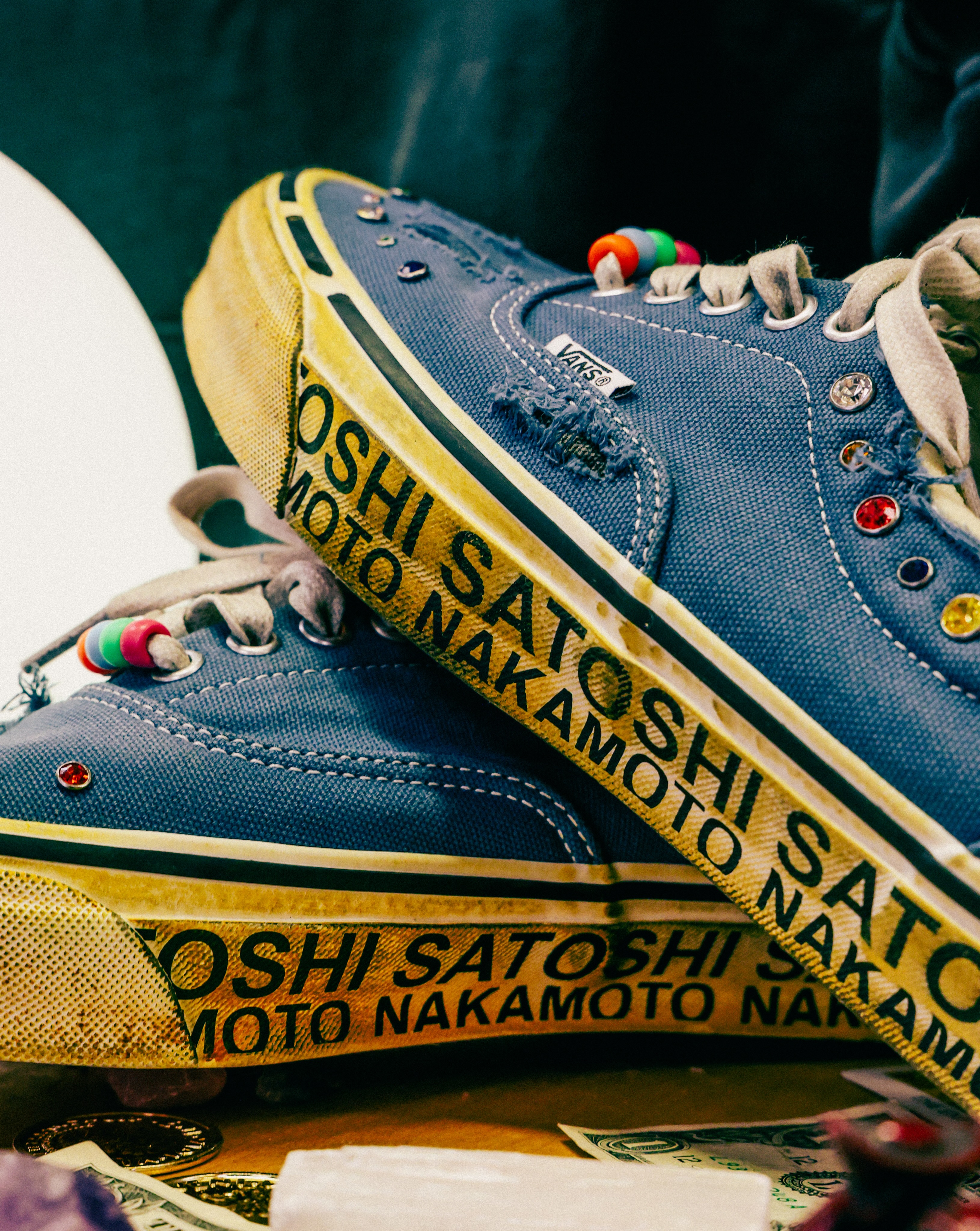 Satoshi Nakamoto x Vans Era 95 Lucky Charms Washed Navy