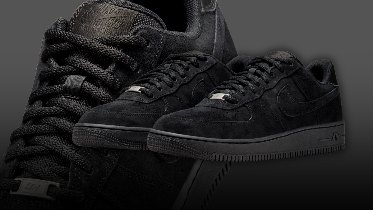 Nike SB Air Force 1 Low Triple Black Release Date