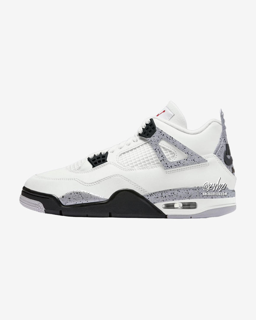 Jordan 4 white cement release date 219 sales