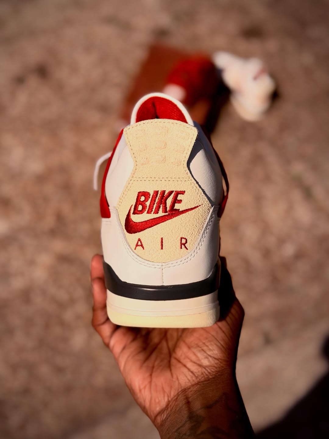 Nigel Sylvester x Air Jordan 4 "Brick After Brick" first look