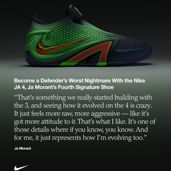 Nike Ja 4 "Nightmare" (IM4135-405) Release Date