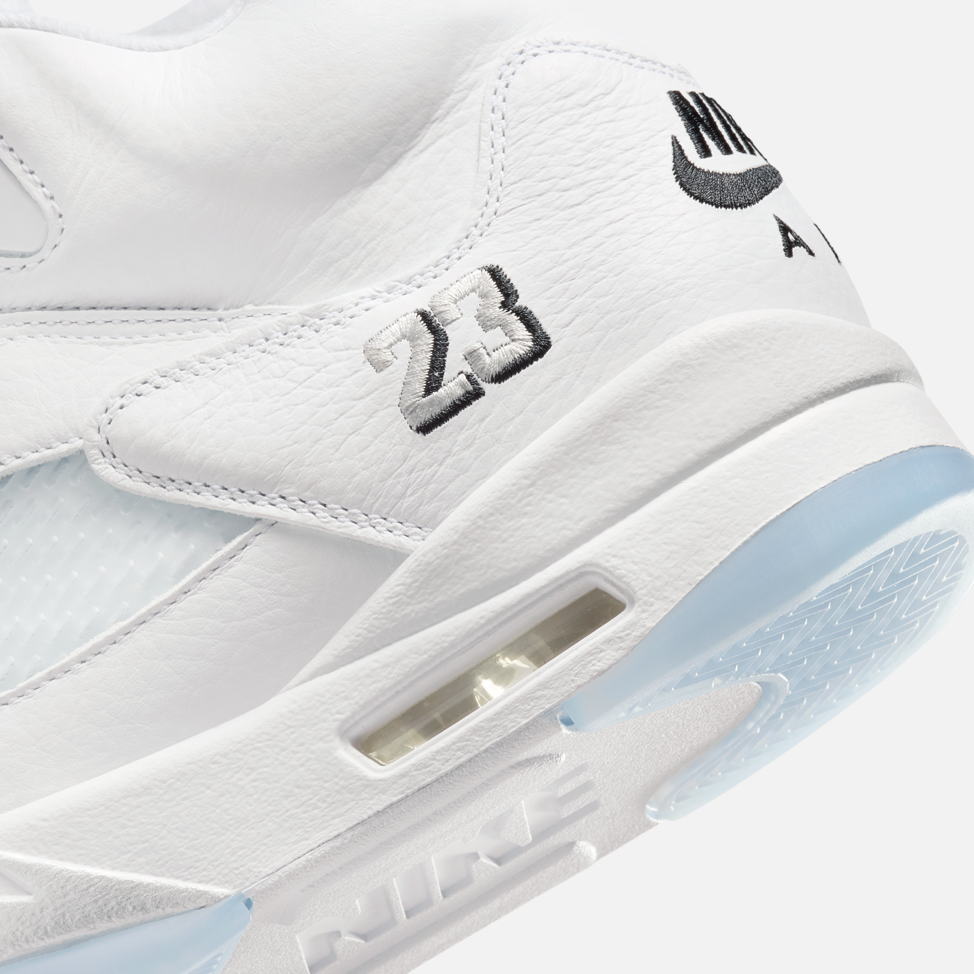 Air Jordan 5 White Metallic official look