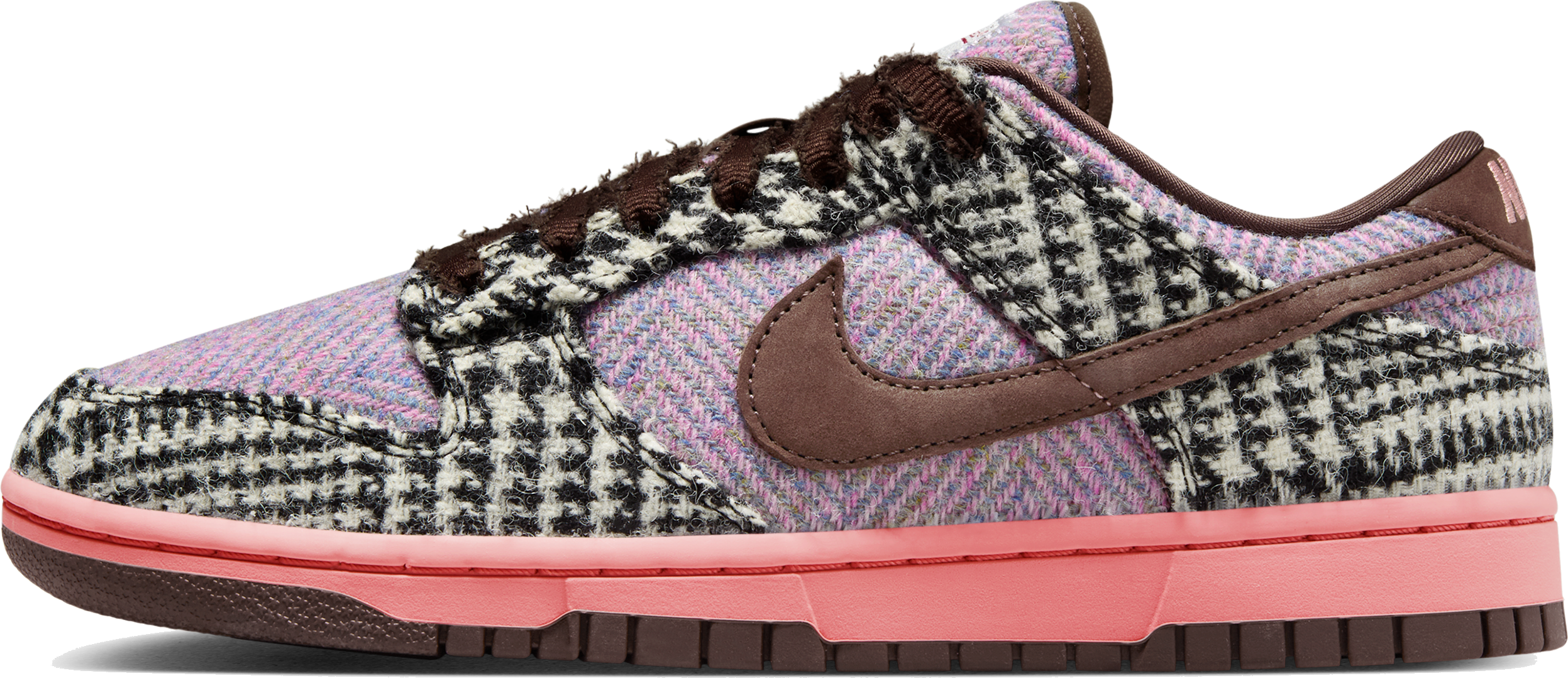 Harris Tweed x Nike Dunk Low "Purple Pink" (W)