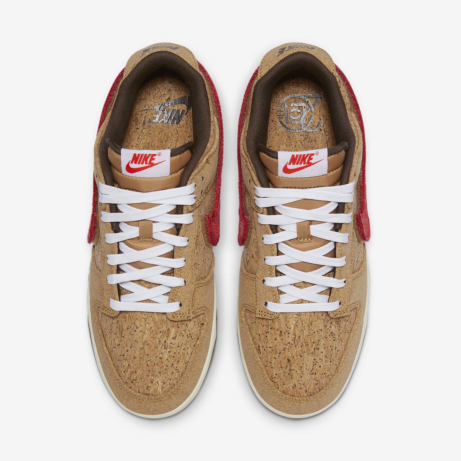 CLOT X Nike Dunk Low “Cork" Official Images Sneaktorious