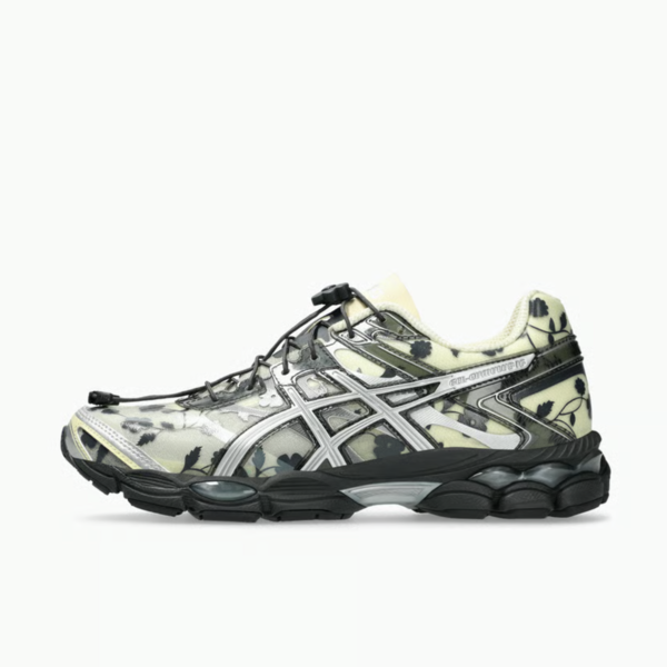 【ASICS x Cecilie Bahnsen】Gel-Cumulus 16 Black Yellow ASICS GEL-CUMULUS 16 SSCB | IVORY / BLACK