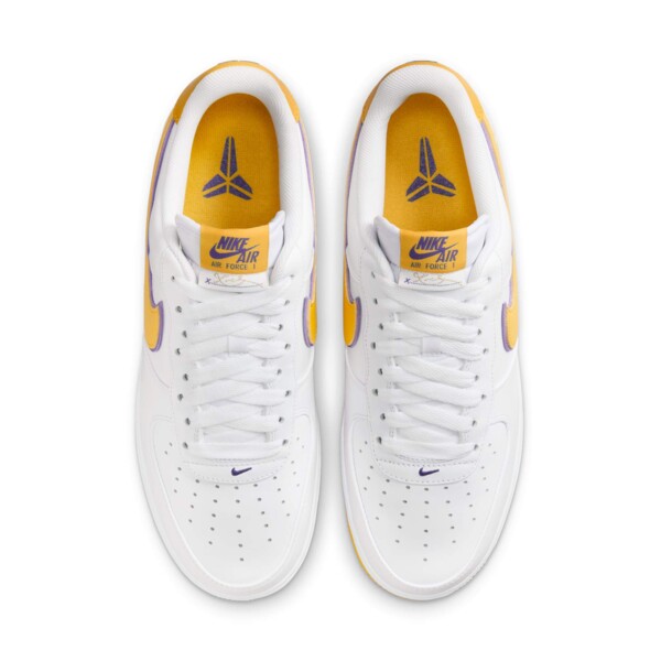 Kobe Bryant x Nike Air Force 1 Low "Lakers Home" (FZ1151-100) Release Date Kobe Bryant x Nike Air Force 1 Low "Lakers Home" (FZ1151-100) Release Date