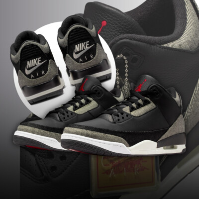 Levi’s x Air Jordan 3 "Black Denim": Release Date & Store List