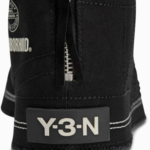 NEIGHBORHOOD x adidas Y-3 Nizza Hi "Black" (JP6454) Release Date NEIGHBORHOOD x adidas Y-3 Nizza Hi "Black" (JP6454) Release Date