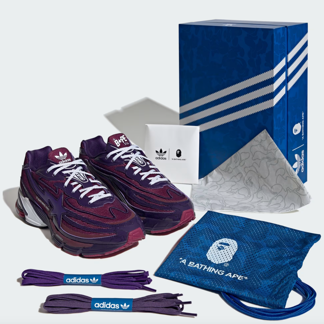 BAPE x adidas Orketro Dark Purple Raffle List