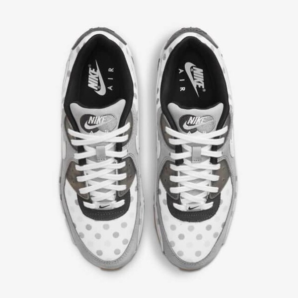 nike white polka