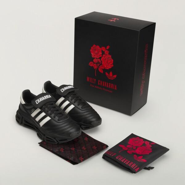 Willy Chavarria x adidas Megaride Copa "Core Black" (KZ8743) Erscheinungsdatum