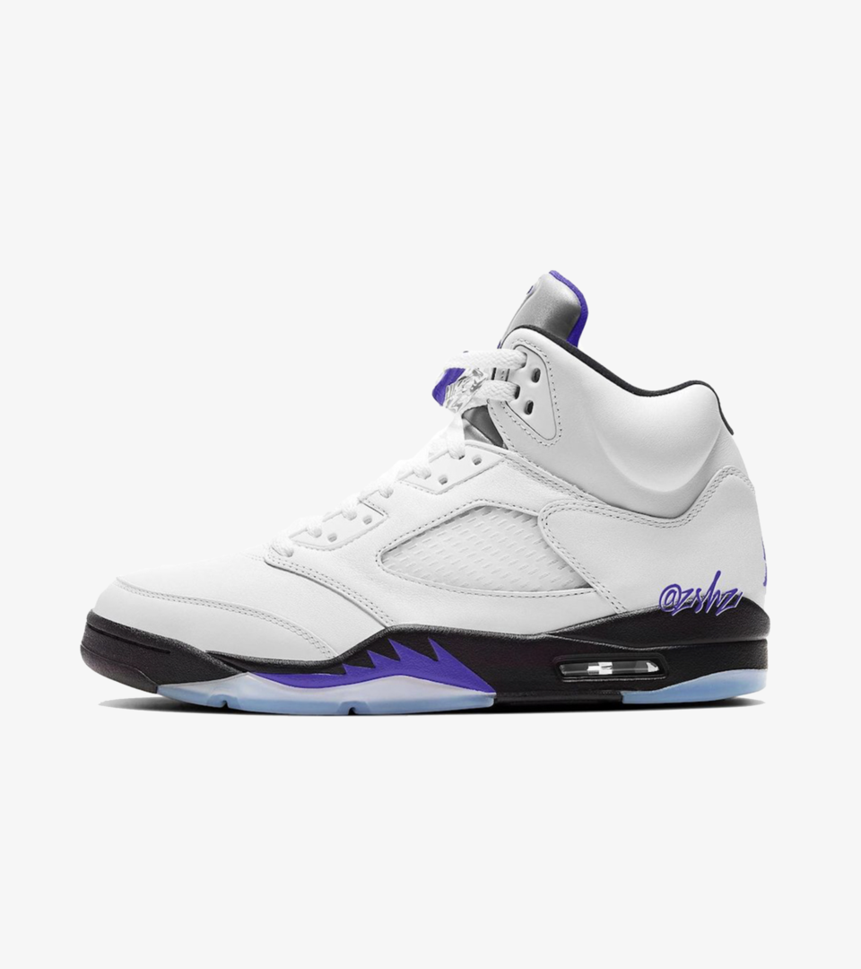 off white jordan 5 raffle list