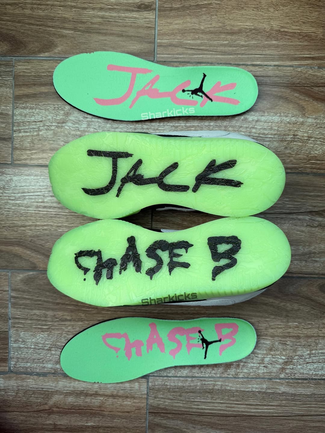 Chase B x Jordan Jumpman Jack "Illusion Green" Chase B x Jordan Jumpman Jack "Illusion Green"
