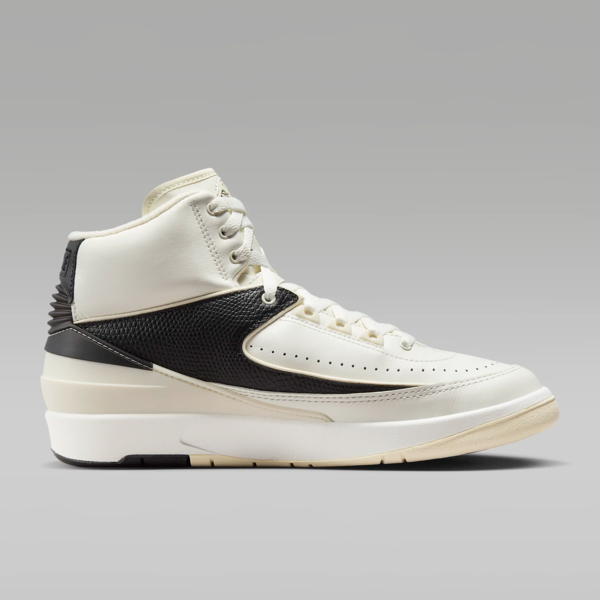 Air Jordan 2 Sail Black W Raffle List