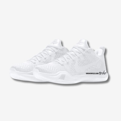 Nike Kobe 10 Elite Low Protro “Halo” — an all-white comeback built for the Mamba faithful