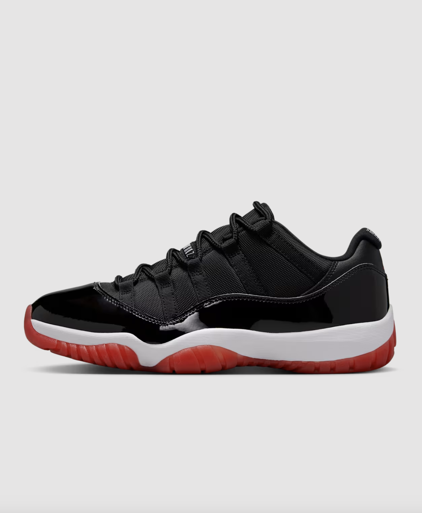 Air Jordan 11 Low Bred Air Jordan 11 Low Bred side view