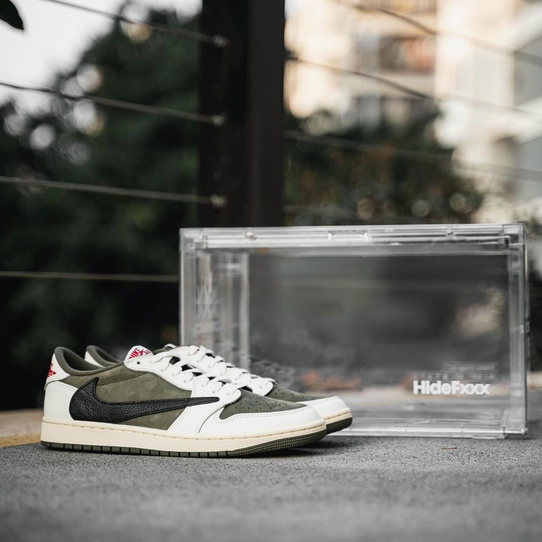 Travis Scott x Air Jordan 1 Low "Medium Olive" Travis Scott x Air Jordan 1 Low "Medium Olive" Releases In 2025
