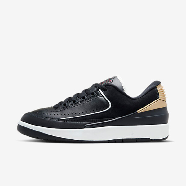 Air Jordan 2 Low "Black Metallic Gold" (W) (DX4401-001) Release Date