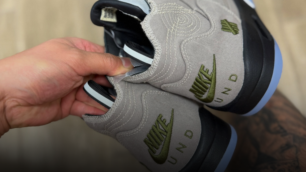 Undefeated Air Jordan 5 Moon Fossil