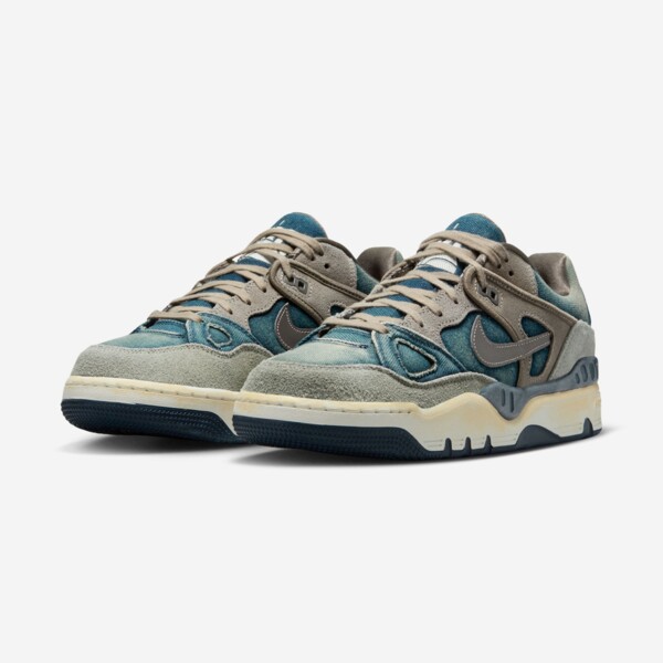 Air Force 3 Low NIGO × Levi's × Nike Levi's x NIGO Air Force 3 Low Sneakers Olive Grey / Metallic