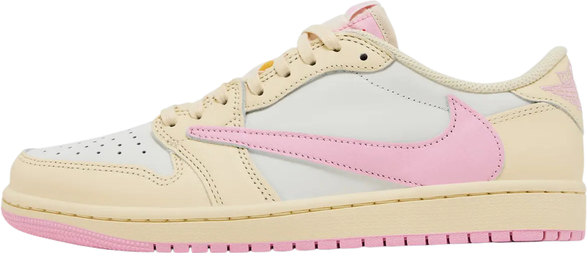 Travis Scott x Air Jordan 1 Low "Shy Pink"