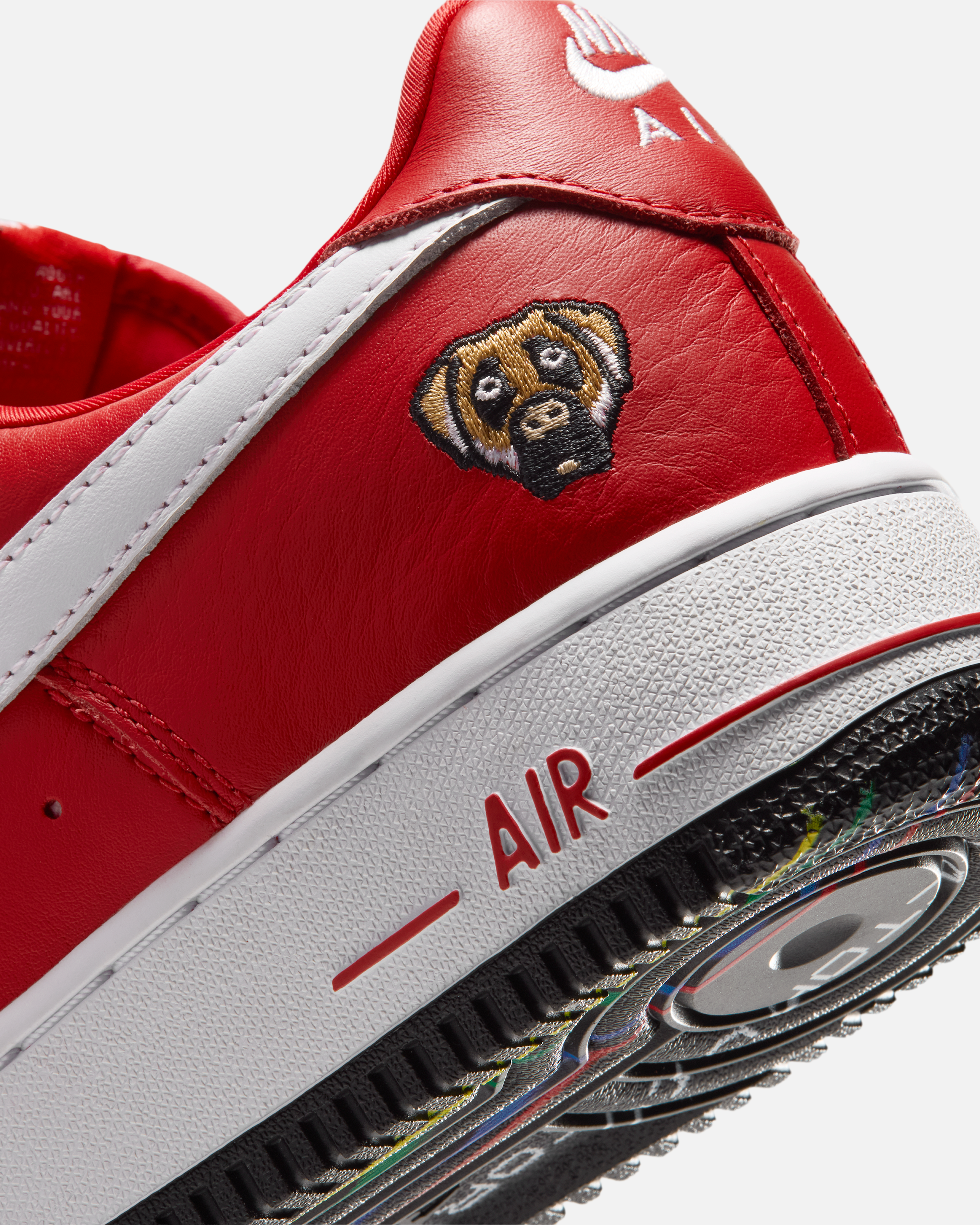 Victor Victor Nike Air Force 1 Low University Red