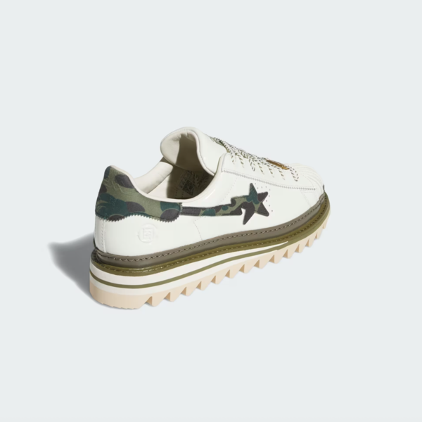 BAPE x CLOT x adidas Superstar "Green Camo" (KJ1473) Erscheinungsdatum
