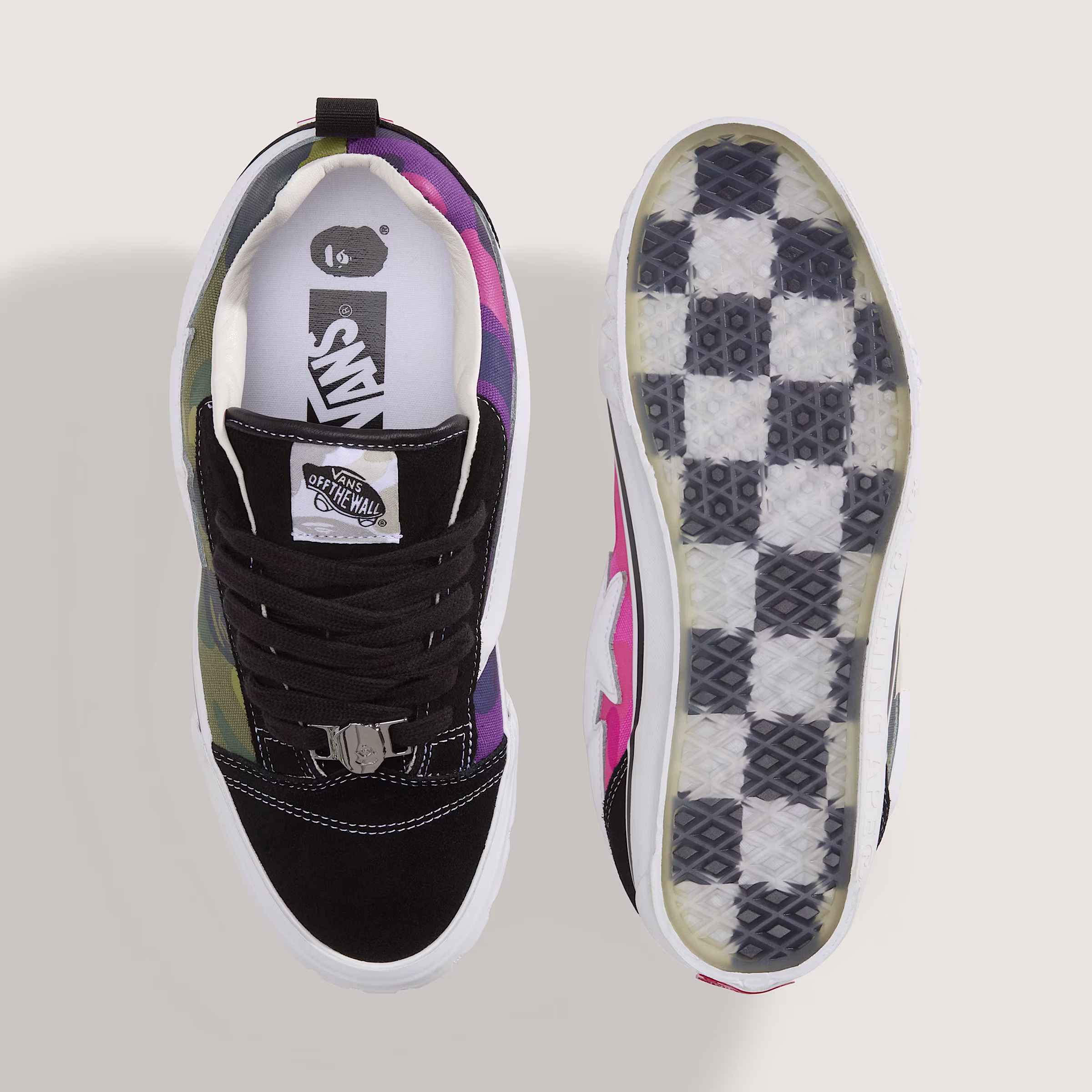 BAPE Vans Knu Skool Green