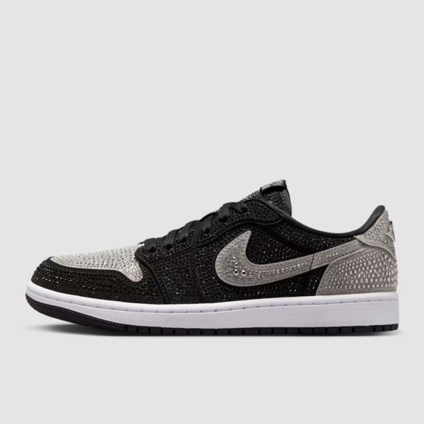 Swarovski x Air Jordan 1 Low "Stealth" (W) (HM9208-001) Release Date Swarovski x Air Jordan 1 Low "Stealth" (W) (HM9208-001) Release Date
