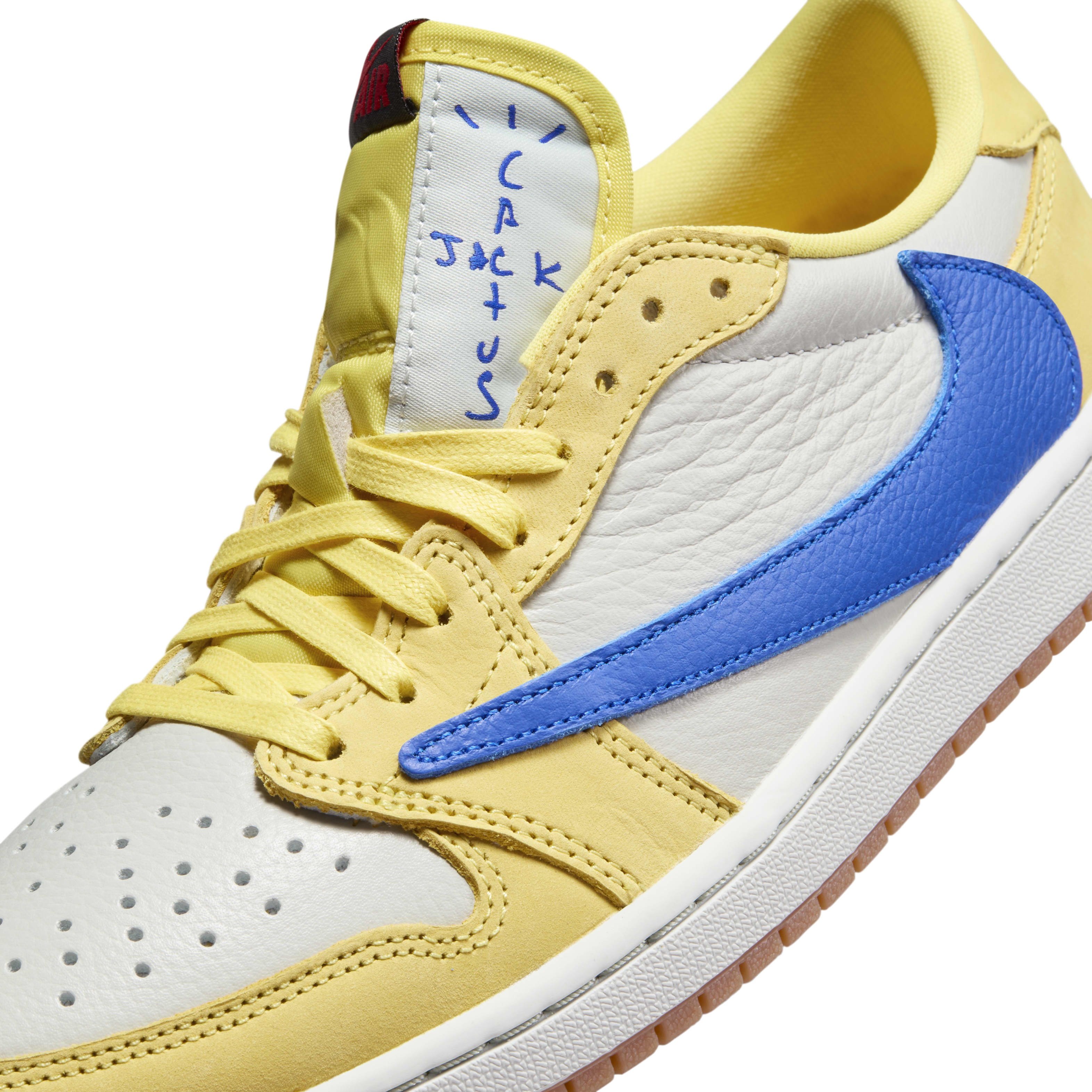 Travis Scott x Air Jordan 1 Low “Canary” | First Look
