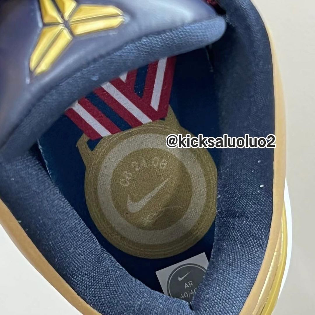 Nike Kobe 4 Protro “Gold Medal” Official Images