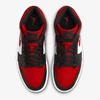 Air Jordan 1 Mid "Bred Toe" (554724-079) Release Date