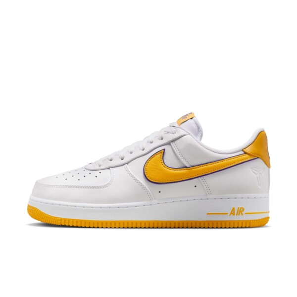 Kobe Bryant x Nike Air Force 1 Low "Lakers Home" (FZ1151-100) Release Date Kobe Bryant x Nike Air Force 1 Low "Lakers Home" (FZ1151-100) Release Date