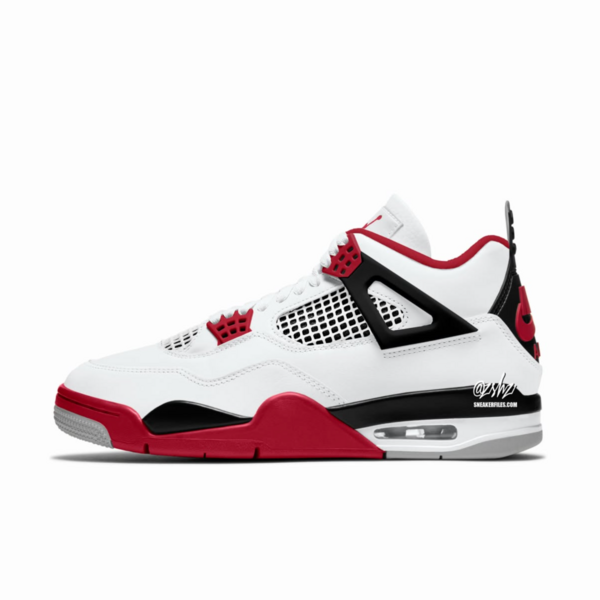 Air Jordan 4 "Fire Red" (TBA) Release Date Air Jordan 4 "Fire Red" (TBA) Release Date