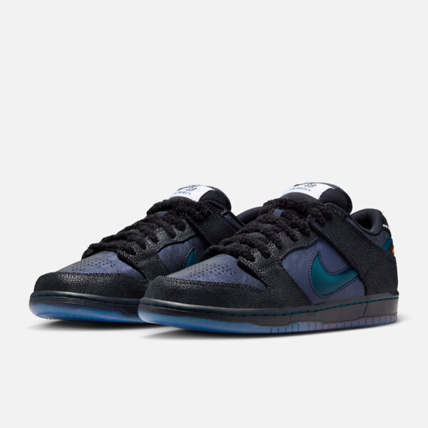 Bluetile x Nike SB Dunk Low "Monarch Butterfly" (IQ1323-001) Release Date